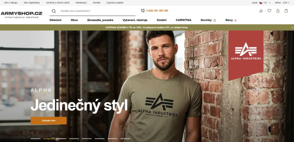 Vojenské svetry od Armyshop.cz